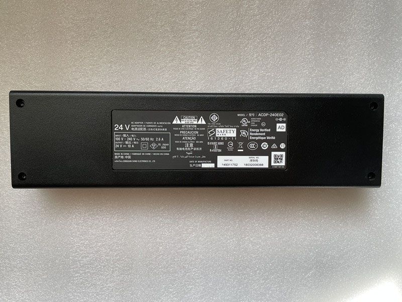 SONY ACDP-240E01/ACDP-240E02 ACアダプター