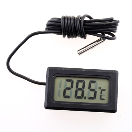 『送料無料』thermometer  新型LCDデジタル冷蔵庫の温度計