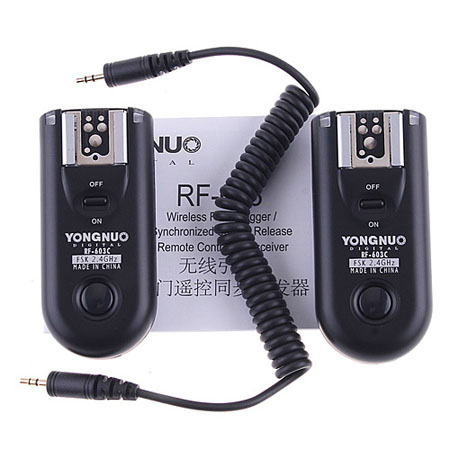Wireless Flash Trigger+ Receiver For Canon 450D/550D