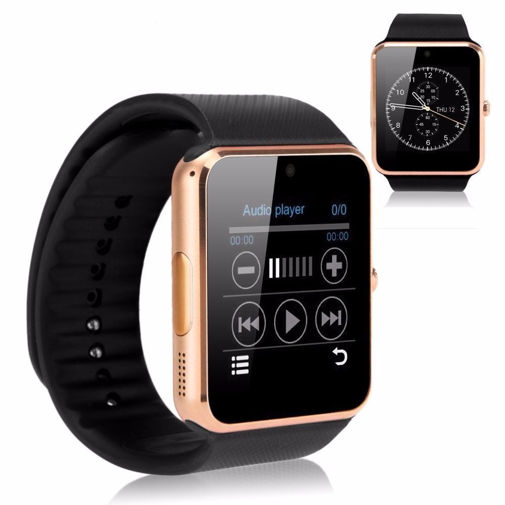 『送料無料』smart electronics  GT08 Bluetooth Smart Watch NFC Wrist Phone Mate For iPhone Andorid