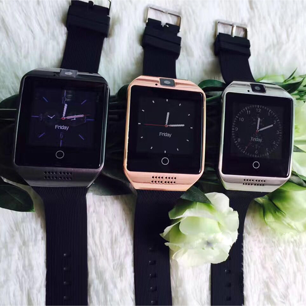 『送料無料』smart electronics  Bluetooth Touch Screen Smart Watch Q18