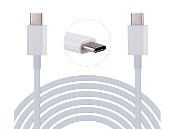 2PCS USB 3.1 Type C to Type C Male to Male Sync Fast Charging Cable Leadfor MacBook