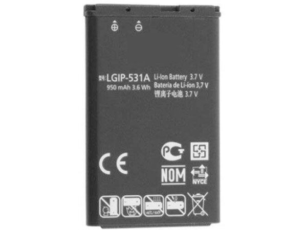 LG lgip-531a電池/バッテリー