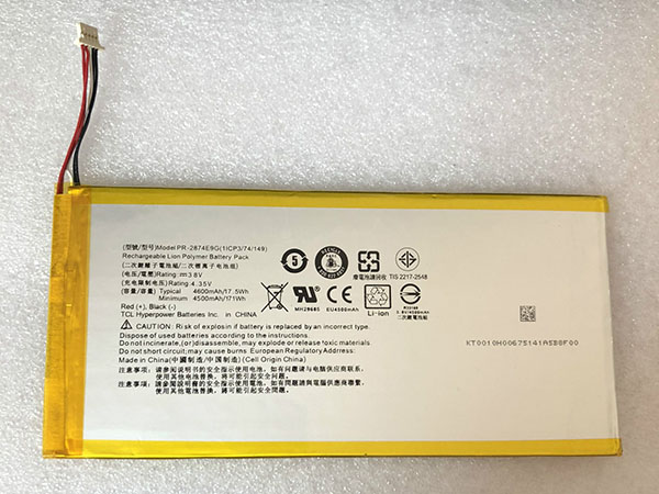 Acer PR-2874E9G電池/バッテリー