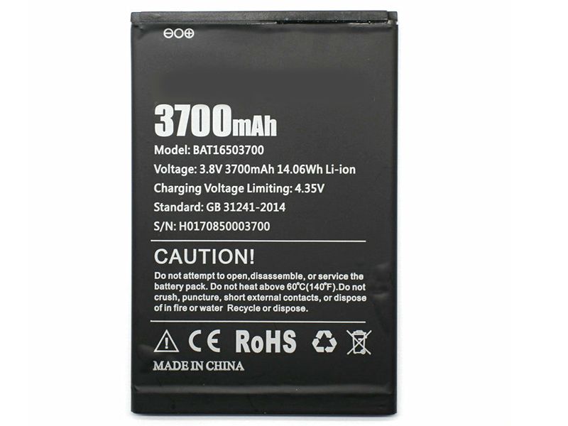 DOOGEE BAT16503700電池/バッテリー