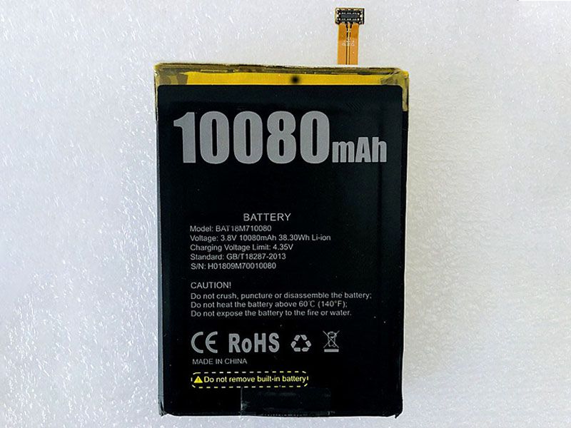 DOOGEE BAT18M710080電池/バッテリー