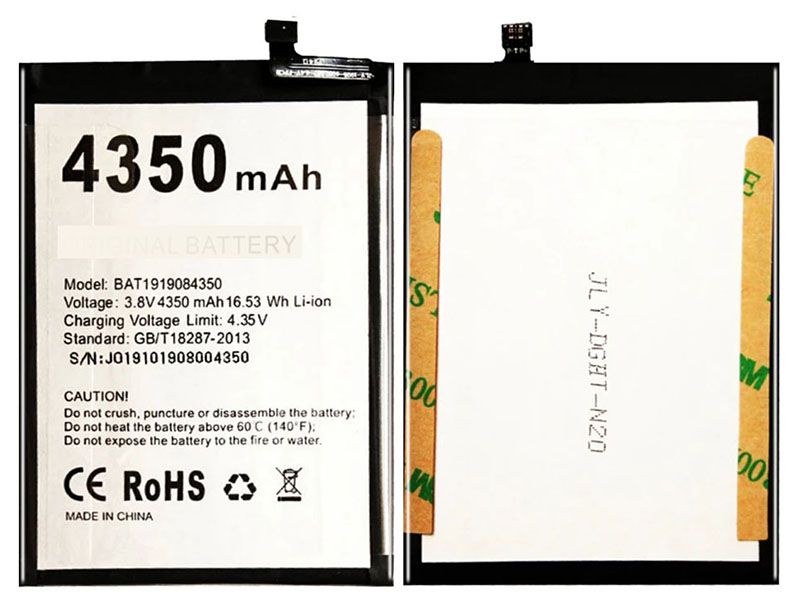 DOOGEE BAT1919084350電池/バッテリー