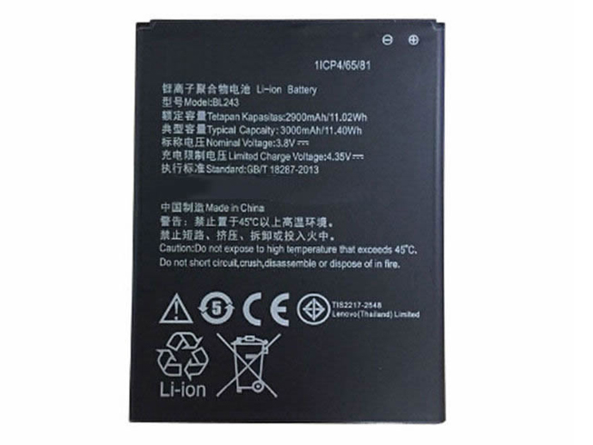 Lenovo BL243電池/バッテリー
