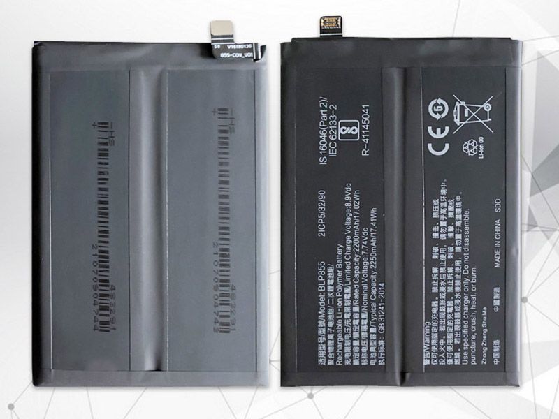 Oppo BLP855電池/バッテリー