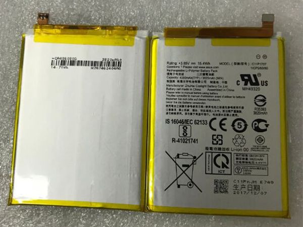 ASUS C11P1707電池/バッテリー