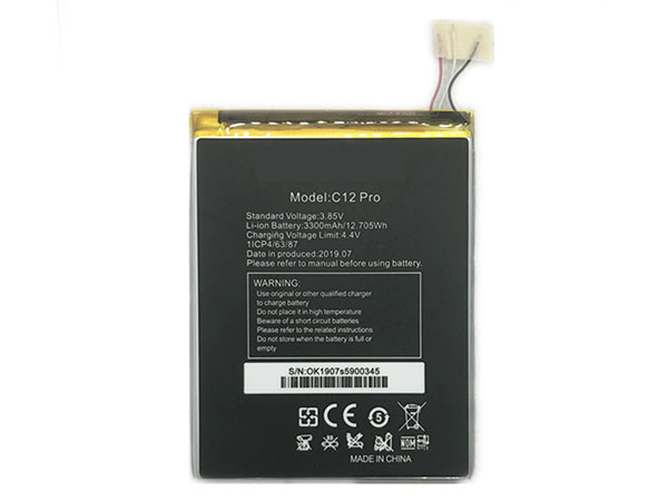 Oukitel C12_PRO電池/バッテリー