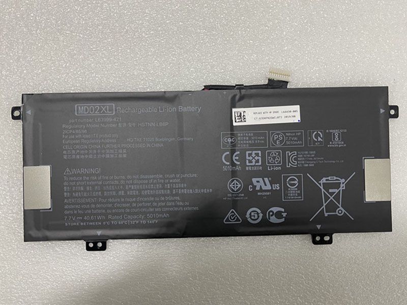 HP MD02XL電池/バッテリー