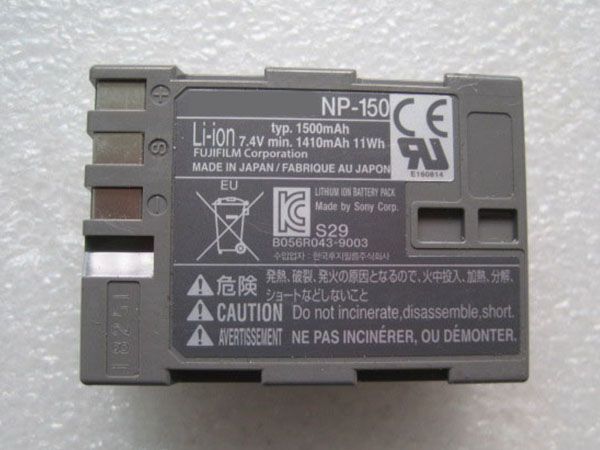 Fujifilm NP-150電池/バッテリー