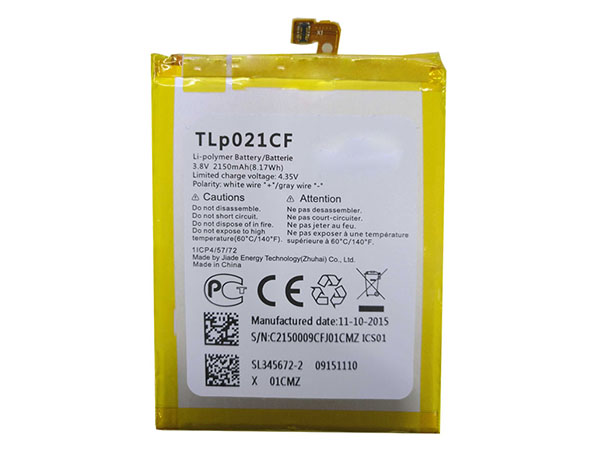 Alcatel TLp021CF電池/バッテリー