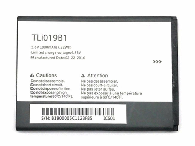 Alcatel TLI019B1電池/バッテリー