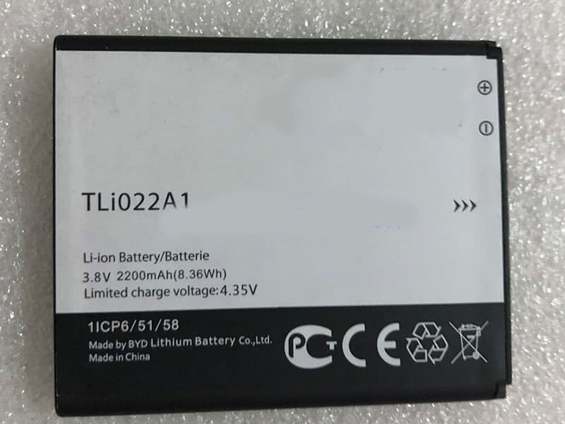 Alcatel TLi022A1電池/バッテリー
