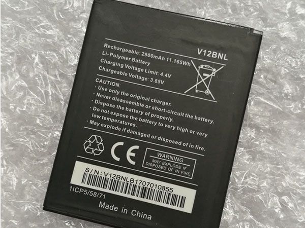 Wiko V12BNL電池/バッテリー