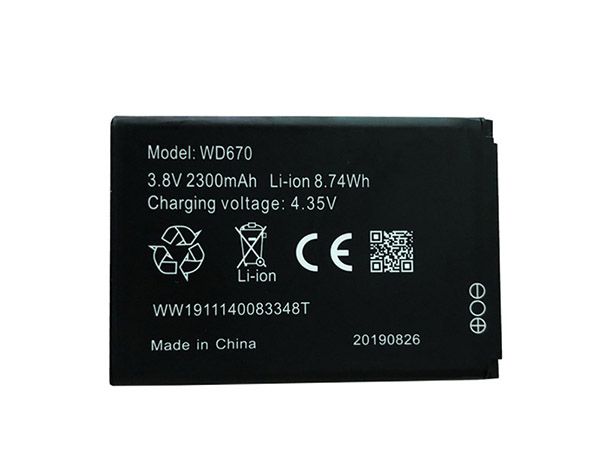 ZTE WD670電池/バッテリー