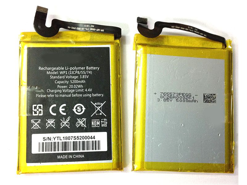 OUKITEL WP1電池/バッテリー