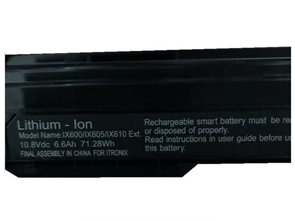 Itronix IX605電池/バッテリー