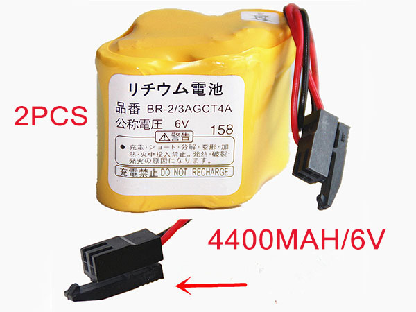 Fanuc BR-2/3AGCT4A-2pc電池/バッテリー