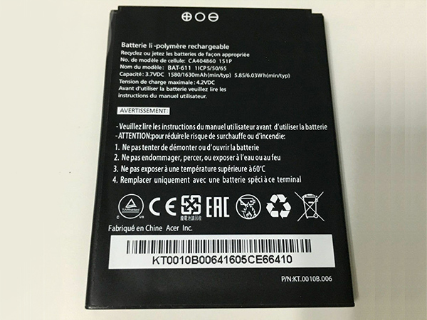 Acer BAT-611電池/バッテリー