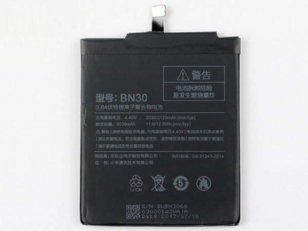 Xiaomi BN30電池/バッテリー
