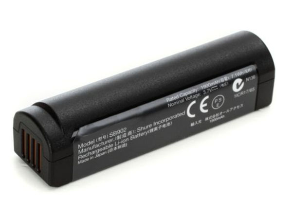 Shure SB902電池/バッテリー